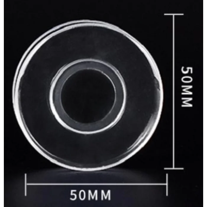 Kablo Kanallı Güçlü Yapışkan Telefon Tutucu YUVARLAK