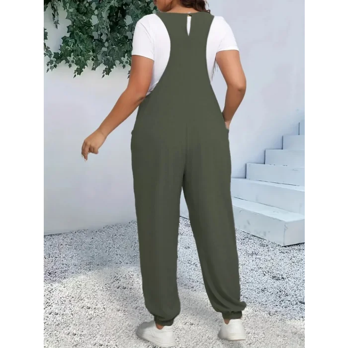 Kadın Askılı Halter Yaka şalvar Tulum