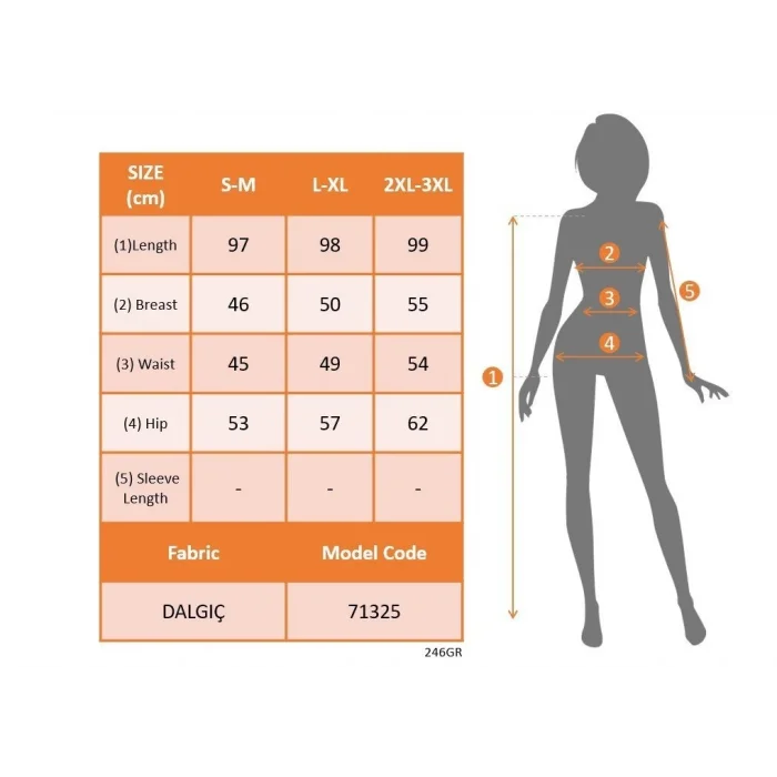 Kadın Askılı Yuvarlak Yakalı Yaprak Desenli Dalgıç Elbise