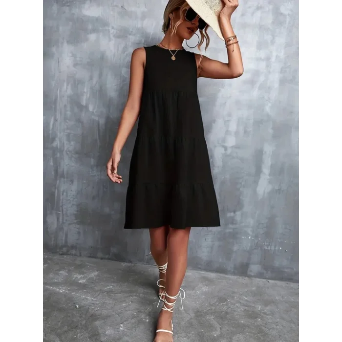 Kadın Bisiklet Yaka Aerobin Elbise