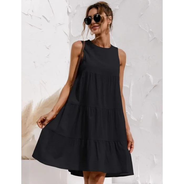 Kadın Bisiklet Yaka Aerobin Elbise