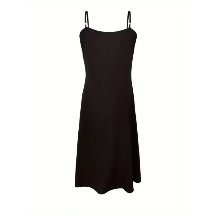 Kadın Ip Askılı V Yakalı Desenli Süprem Maxi Elbise