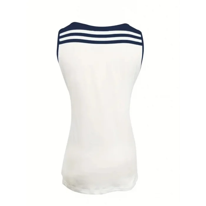 Kadın Kalp Yaka çıpa Baskılı Süprem Bluz