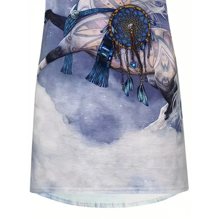 Kadın Kısa Kollu Bisiklet Yaka Salaş Süprem Bluz