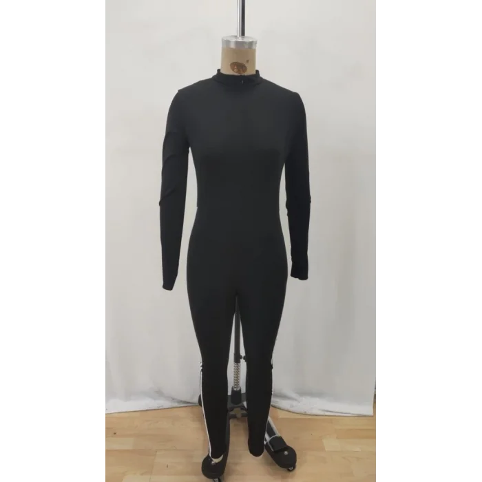 Kadın Uzun Kollu önden Fermuarlı şardonlu Dalgıç Tulum