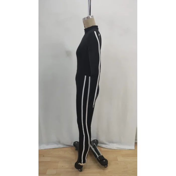 Kadın Uzun Kollu önden Fermuarlı şardonlu Dalgıç Tulum