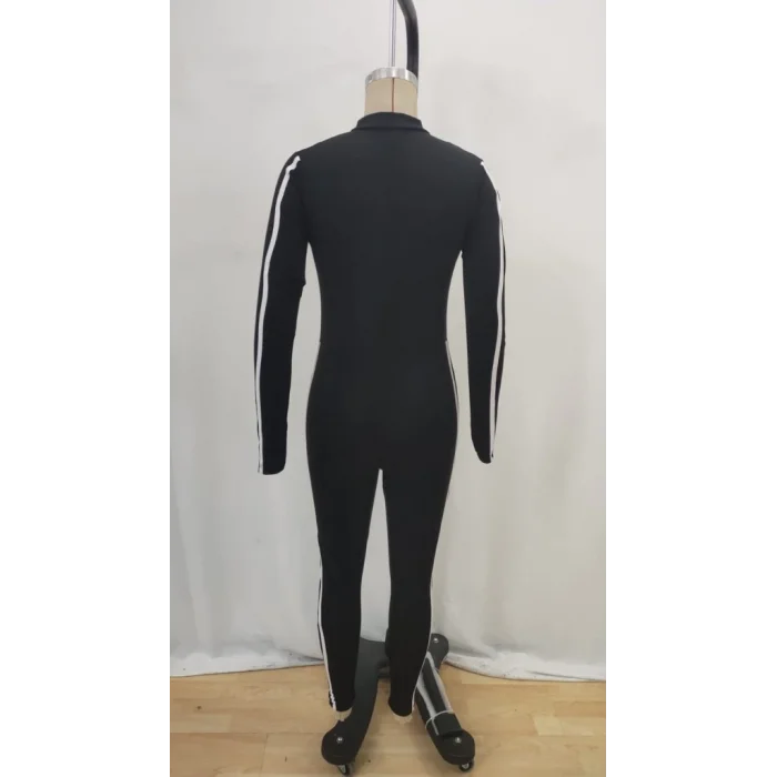 Kadın Uzun Kollu önden Fermuarlı şardonlu Dalgıç Tulum