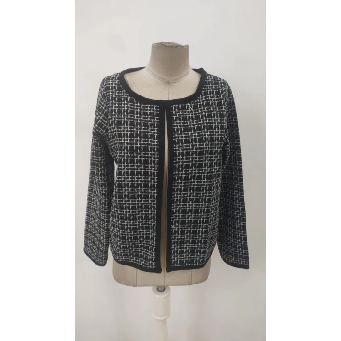 Kadın Uzun Kollu önü Açık şanel Kısa Ceket