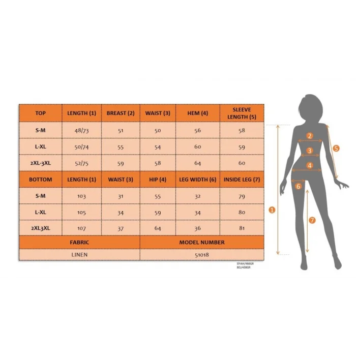 Kadın Uzun Kollu V Yakalı Keten Bluz Bağcıklı Pantolon Ikili Takım