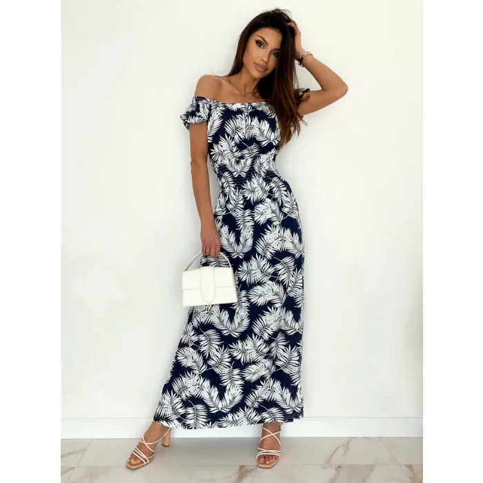 Kadın Yaprak Desenli Elbise