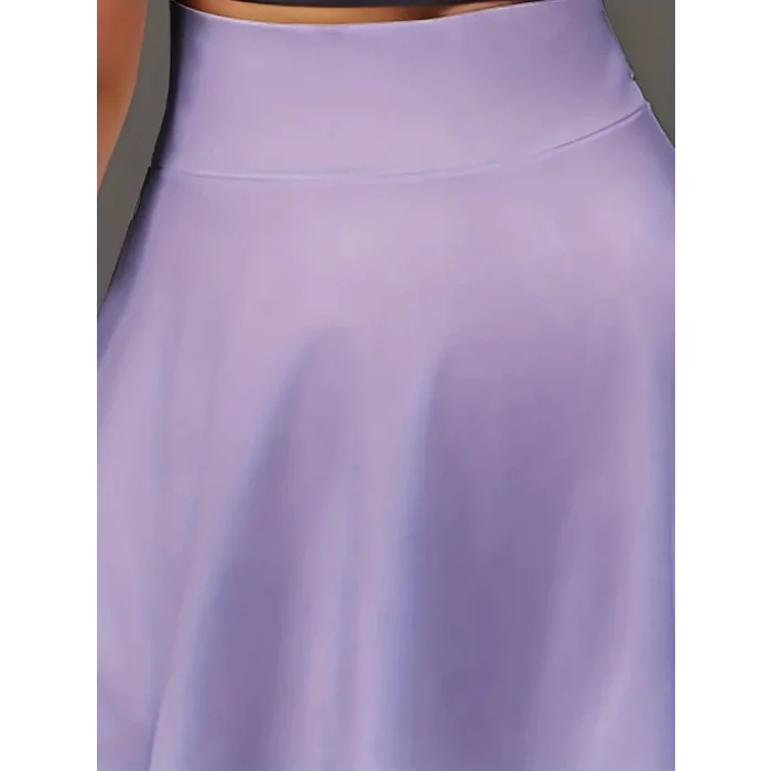 Kadın Yüksek Bel Cepli Sandy Short Etek