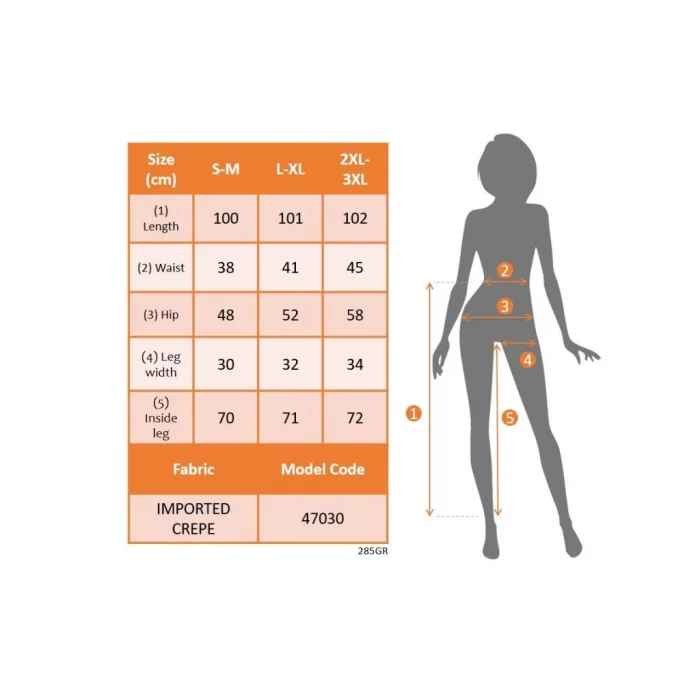 Kadın Yüksek Bel önden Fermuarlı Ithal Krep Pantolon