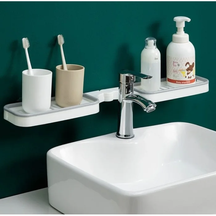 Katlanabilir Çok Amaçlı Köşe Rafı