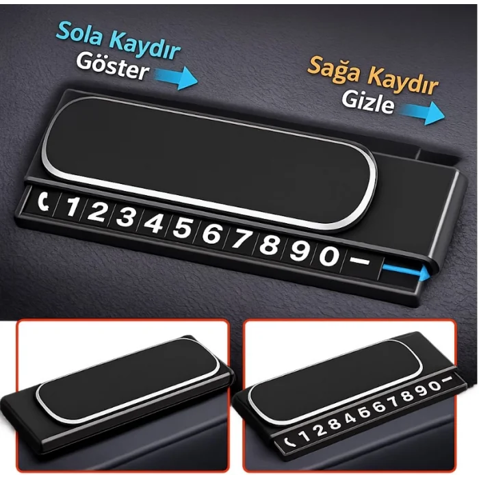 Kayar Kapaklı Torpido Üstü Fosforlu Numaratör