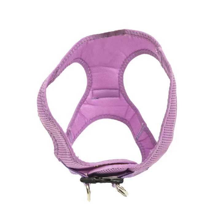 Kedi Köpek Göğüs ve Gezdirme Tasması, Mor (XXL)