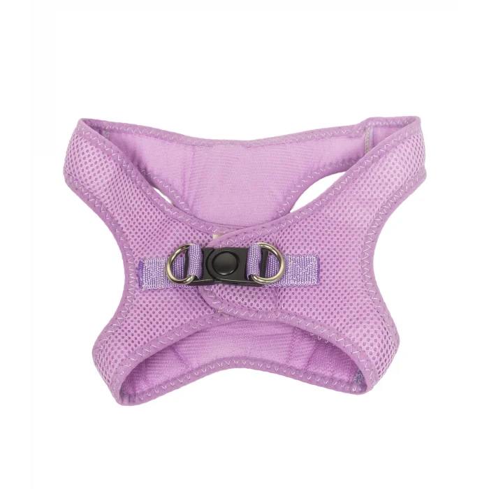 Kedi Köpek Göğüs ve Gezdirme Tasması, Mor (XL)