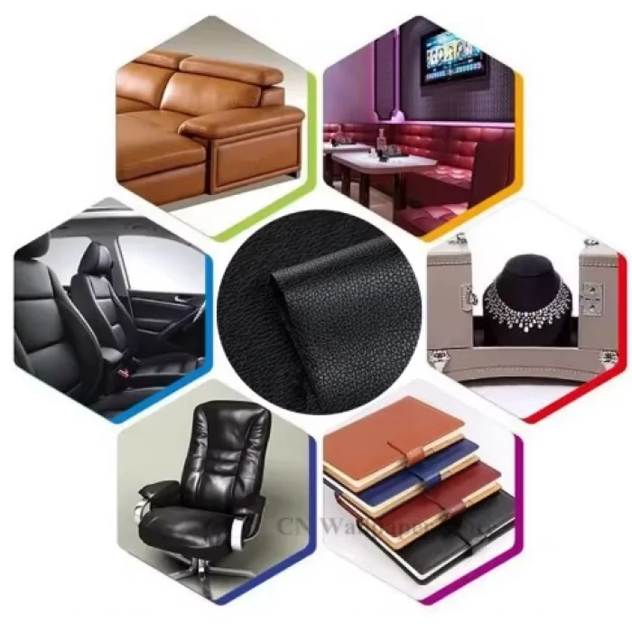 Kendinden Yapışkanlı Deri Döşeme Deri Tamir Kiti  Siyah 100x50