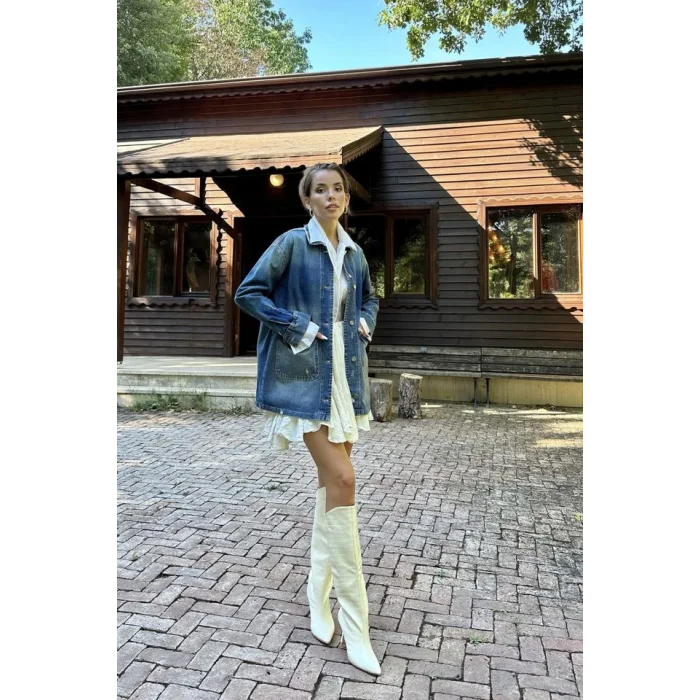 Mavi Vintage Kot Ceket