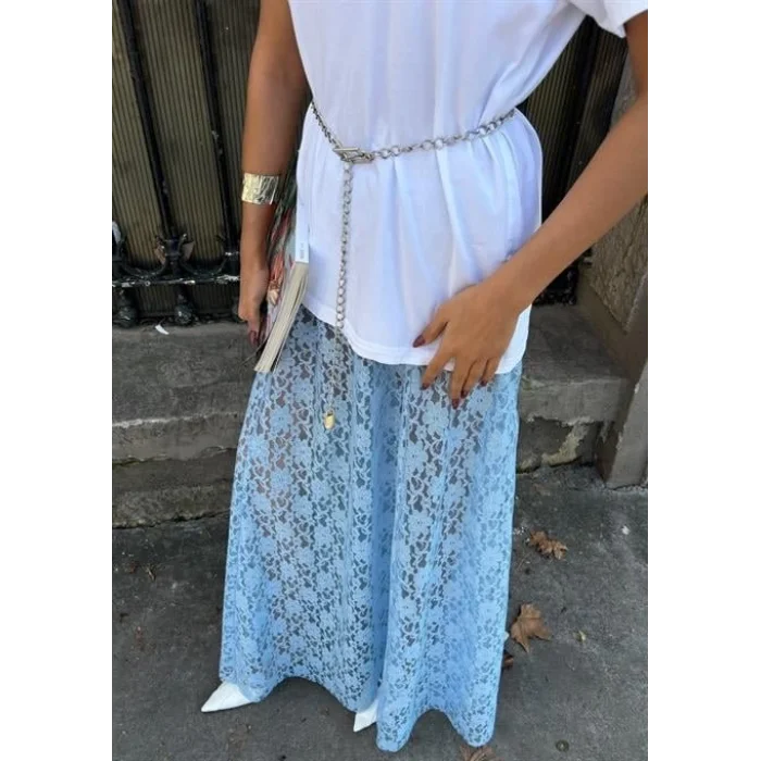 Maxi Dantel Etek 4047