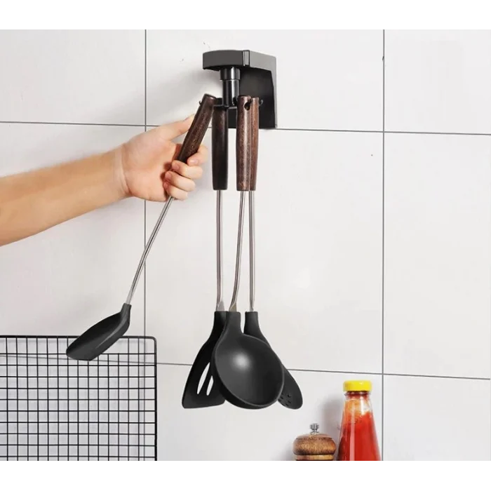 Mutfak Banyo Askısı Kancalı 360 Hareketli