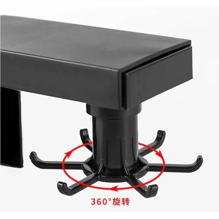 Mutfak Banyo Askısı Kancalı 360 Hareketli