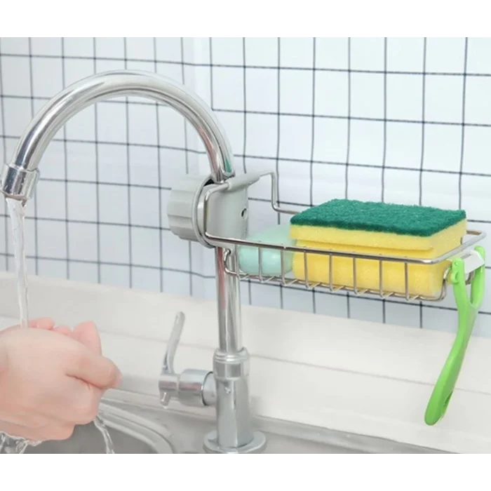 Mutfak ve Banyo Organizer Demir Raf Tek Kat