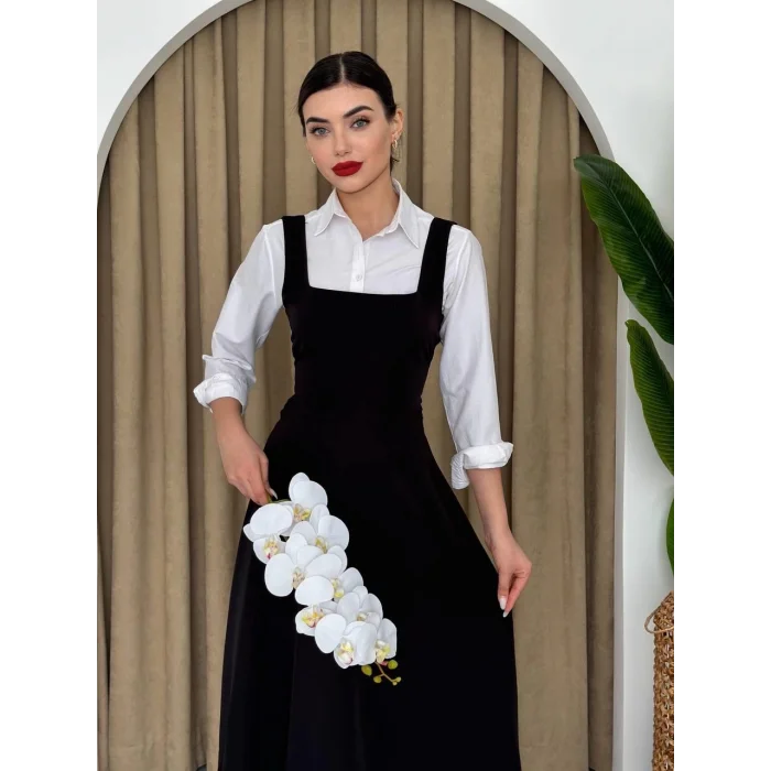 Neapolitan Askılı Elbise