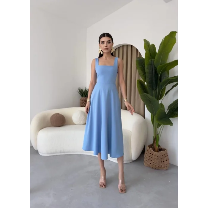 Neapolitan Askılı Elbise