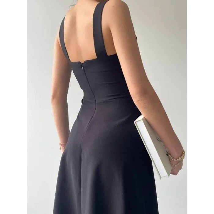 Neapolitan Askılı Elbise