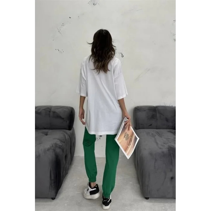 Nicoline Baskılı Pantolon Takım 9473-10