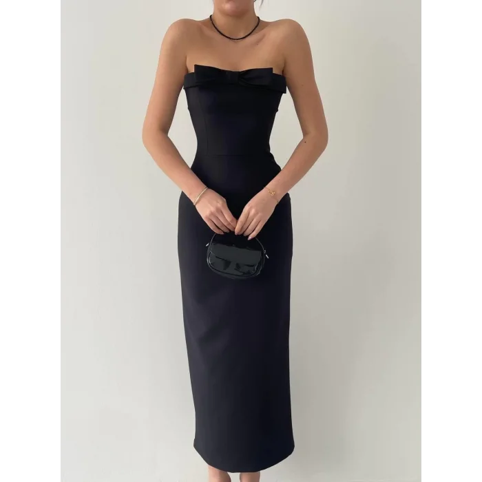 ÖNÜ KURDALELİ KAELM ELBİSE