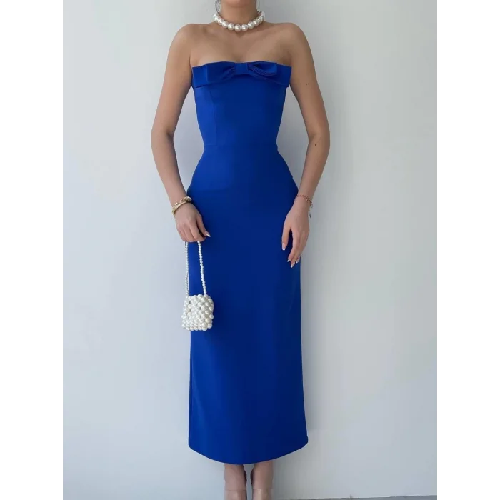 ÖNÜ KURDALELİ KAELM ELBİSE