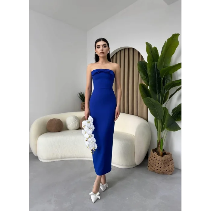 ÖNÜ KURDALELİ KAELM ELBİSE