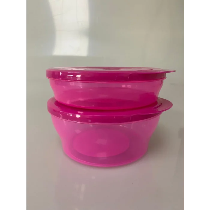 Pembe, Saklama Kabı, 2li, Polo, Yuvarlak