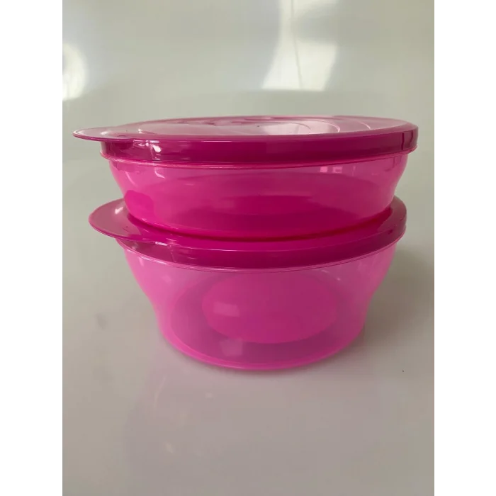 Pembe, Saklama Kabı, 2li, Polo, Yuvarlak