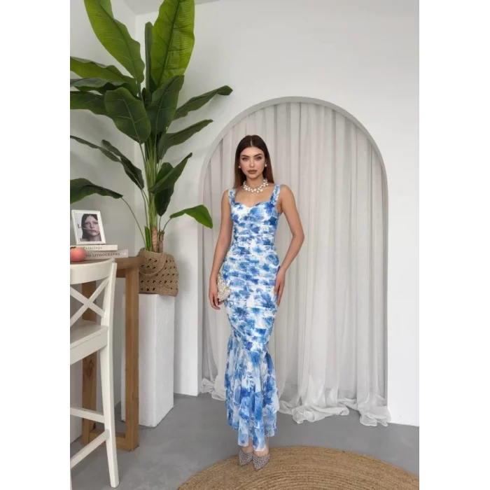 Peran Büzgülü Elbise