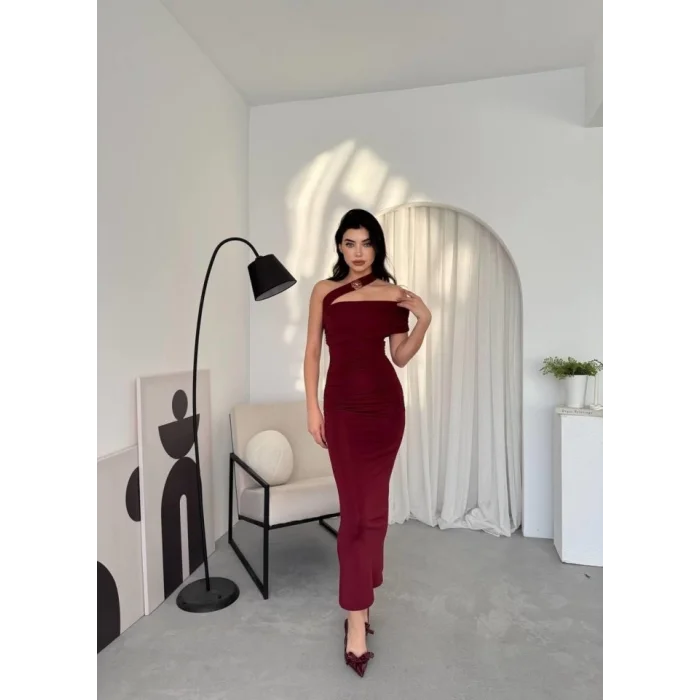 Reta Çapraz Omuz Elbise