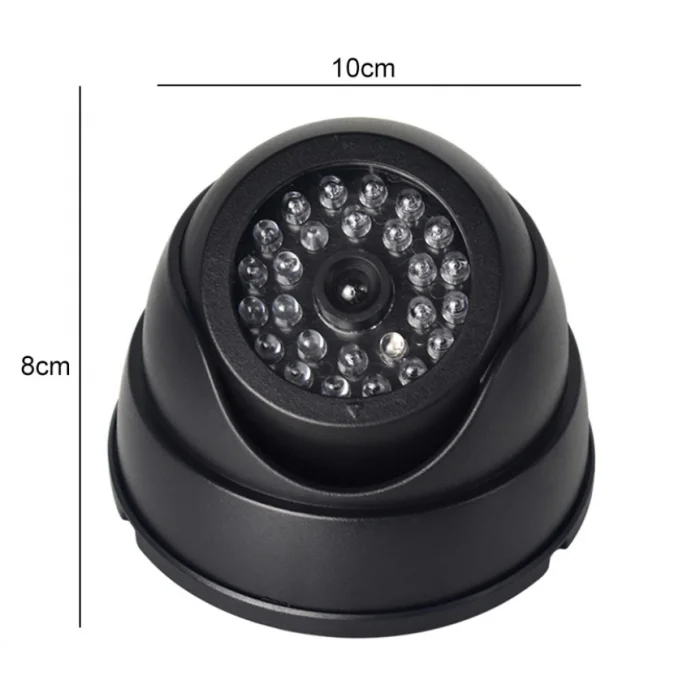 Sahte Kamera Ledli 360 Oynar Başlıklı Dome