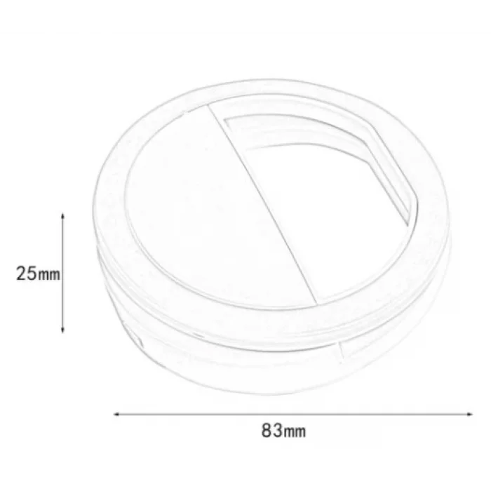 Şarjlı Ledli Telefon Selfie Işığı