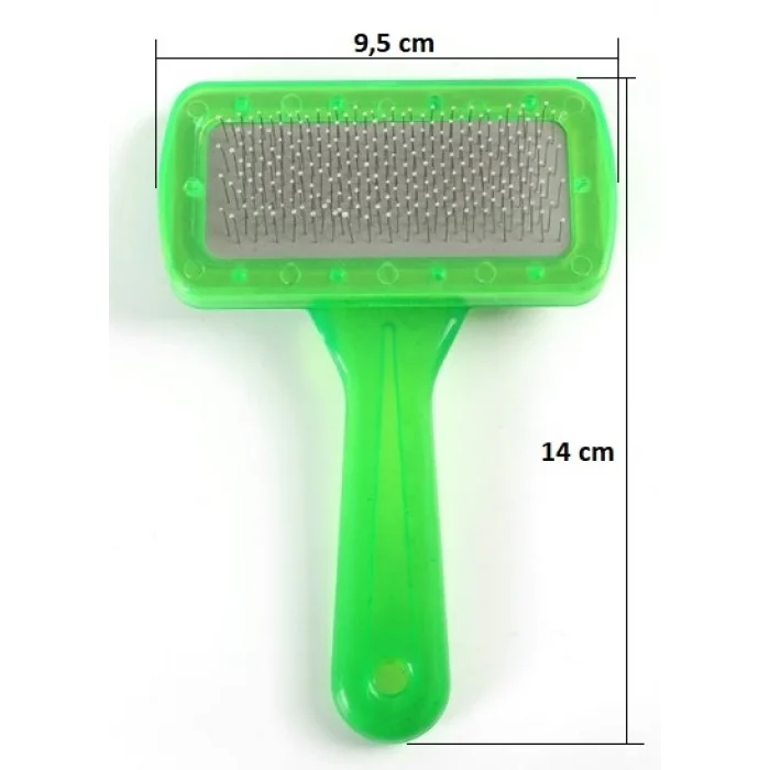 Şeffaf Evcil Hayvan Fırçası Telli 4 Renk