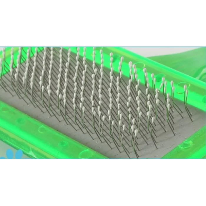 Şeffaf Evcil Hayvan Fırçası Telli 4 Renk