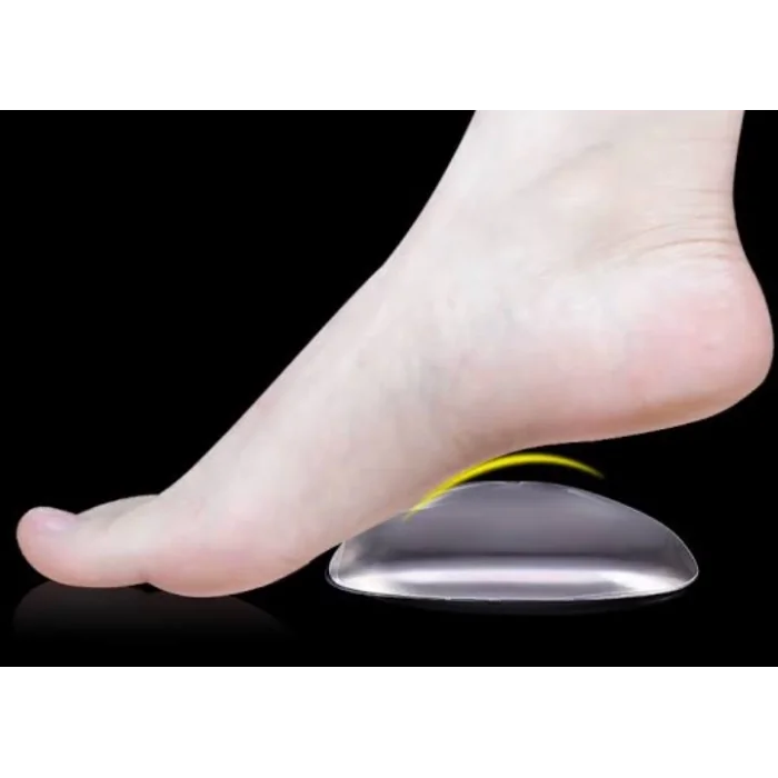 Şeffaf  Silikon Ayak Tabanlık İçe Basma Önleyici