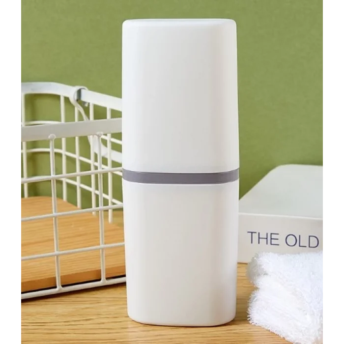 Seyahat Tipi Diş Macun ve Fırçası Kabı