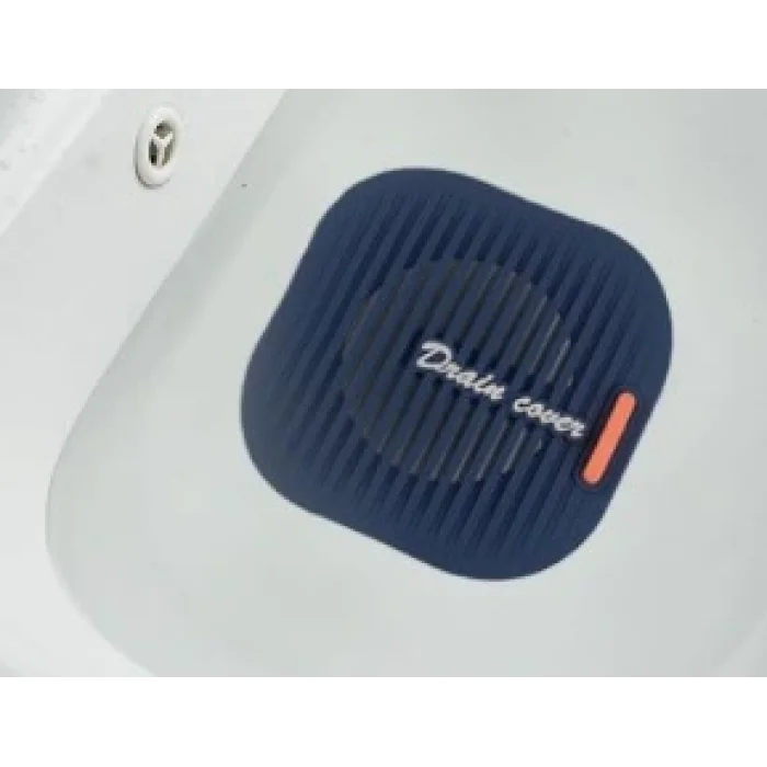 Süzgeçli Lavabo Gider Koruyucu Mat Gri