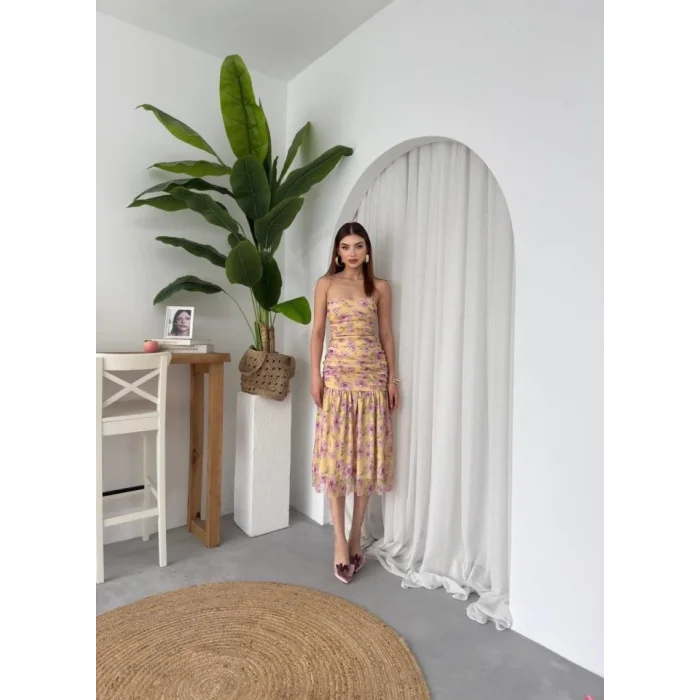 Talia Straplez Elbise