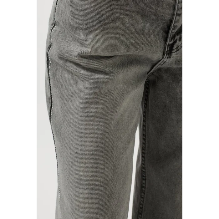 Taş Şerit Detaylı Jean