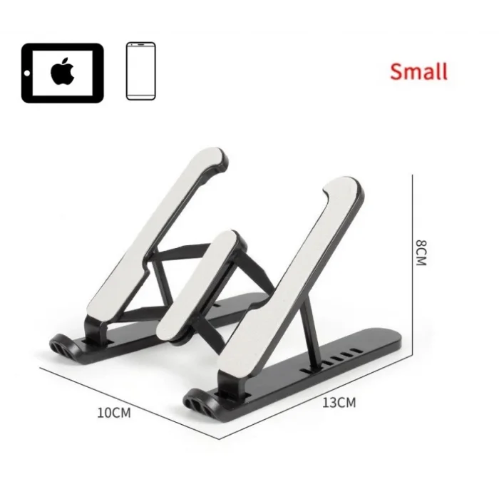 Telefon Tablet Standı Yükseklik Ayarlı Stand Siyah