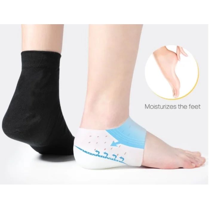 Topuk Yükseltici Topuk Çorabı Ten Rengi