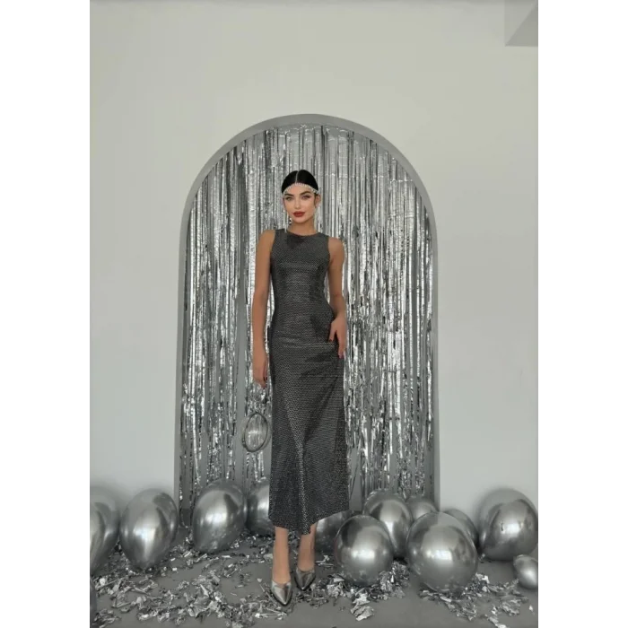 Vara Pul Payet Elbise