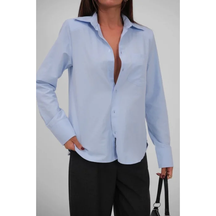 Vatkalı Oversize Gömlek